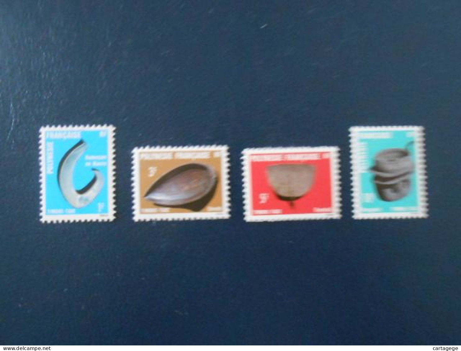 POLYNESIE YT TX 4/7 ARTISANAT** - Timbres-taxe