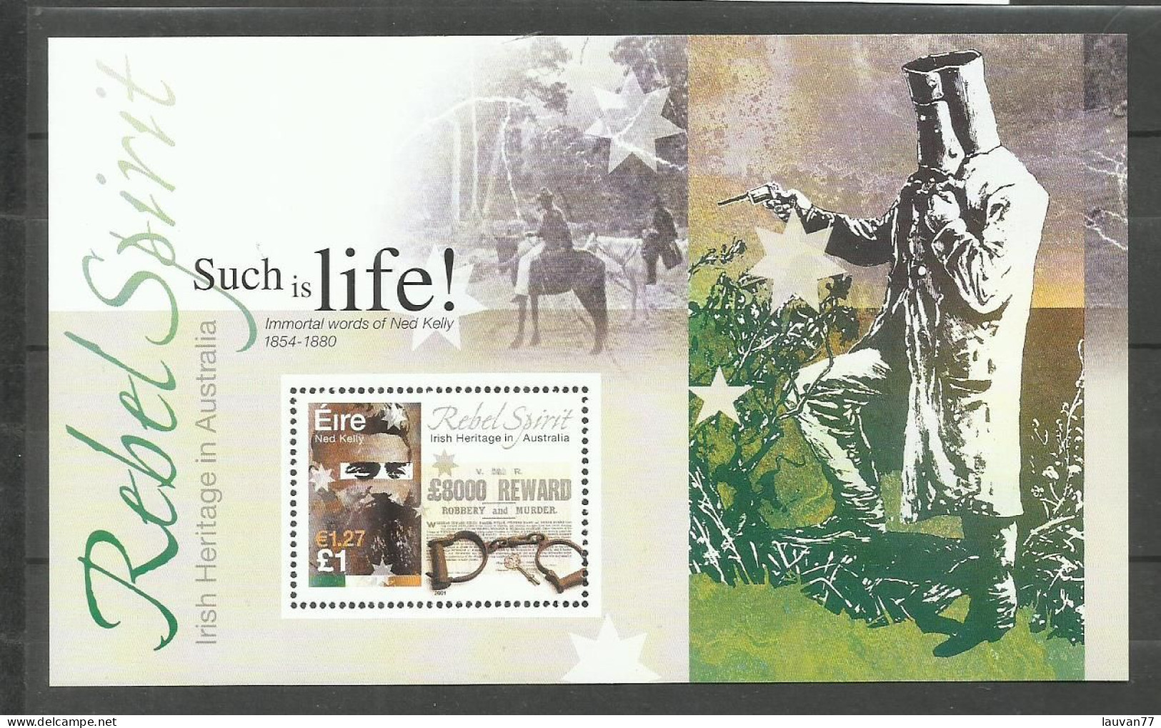 Irlande BLOC N°40 Neuf** Cote 4€ - Blocks & Sheetlets