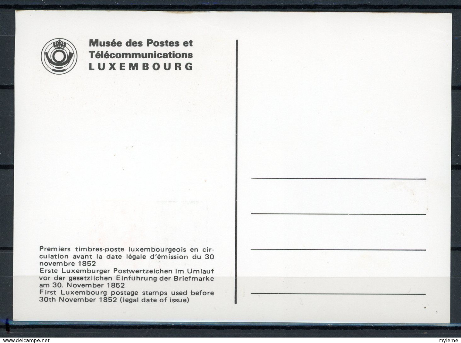 Z12-6  Luxembourg Carte Maximum N° Bloc 10  A Saisir !!! - Cartes Maximum