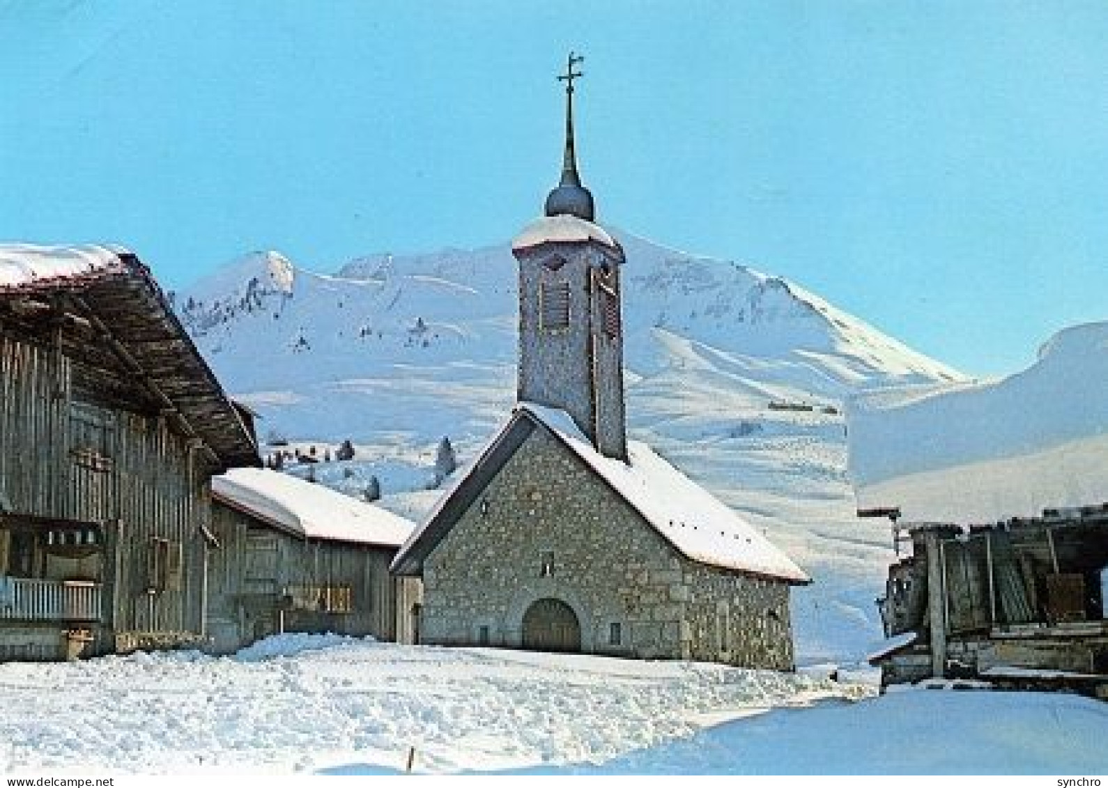 Vieux Chalets Et La Chapelle - Le Grand Bornand