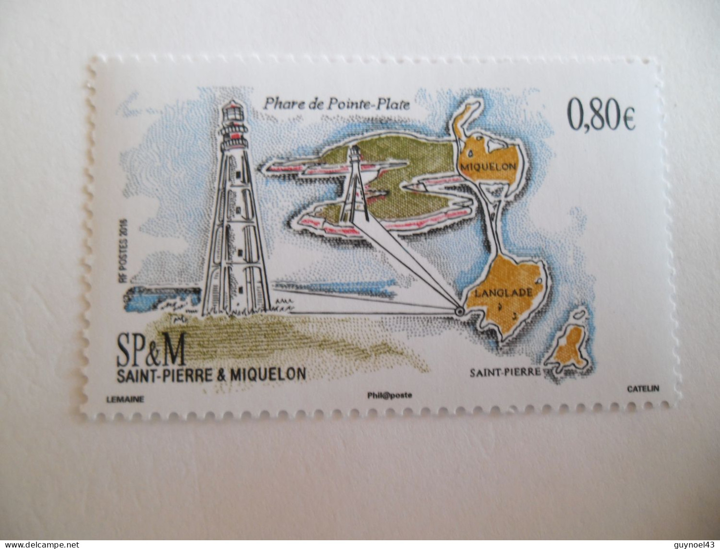 SPM 2016 Y/T 1171 " Phare " Neuf** - Unused Stamps