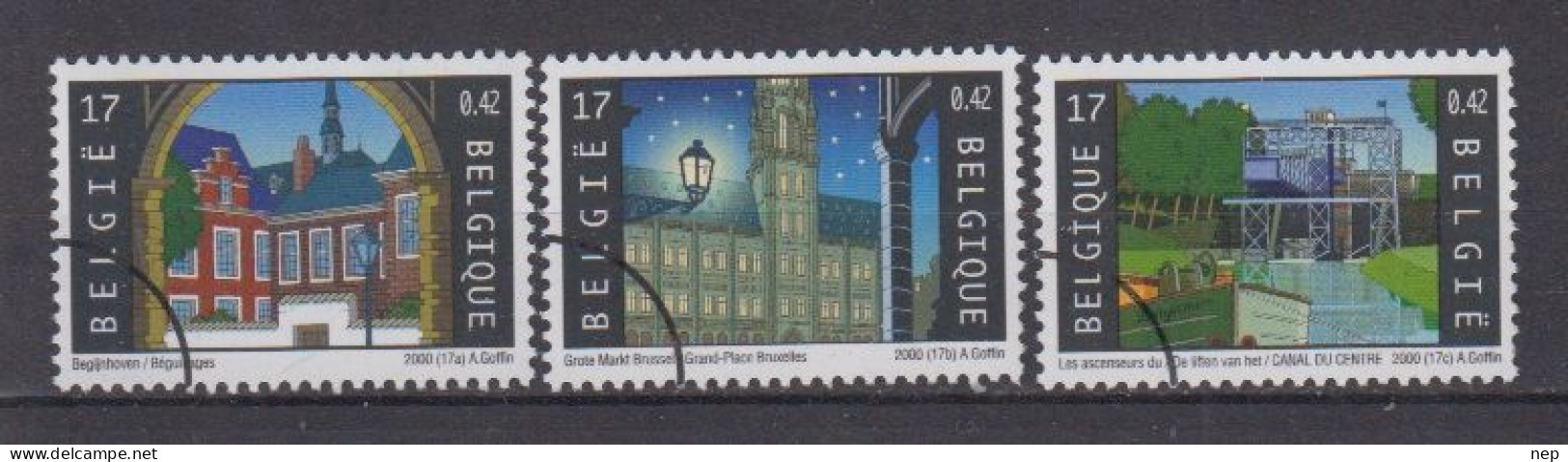 BELGIË - OPB - 2000 - Nr 2923/25 - (Gelimiteerde Uitgifte Pers/Press) - Privados & Locales [PR & LO]