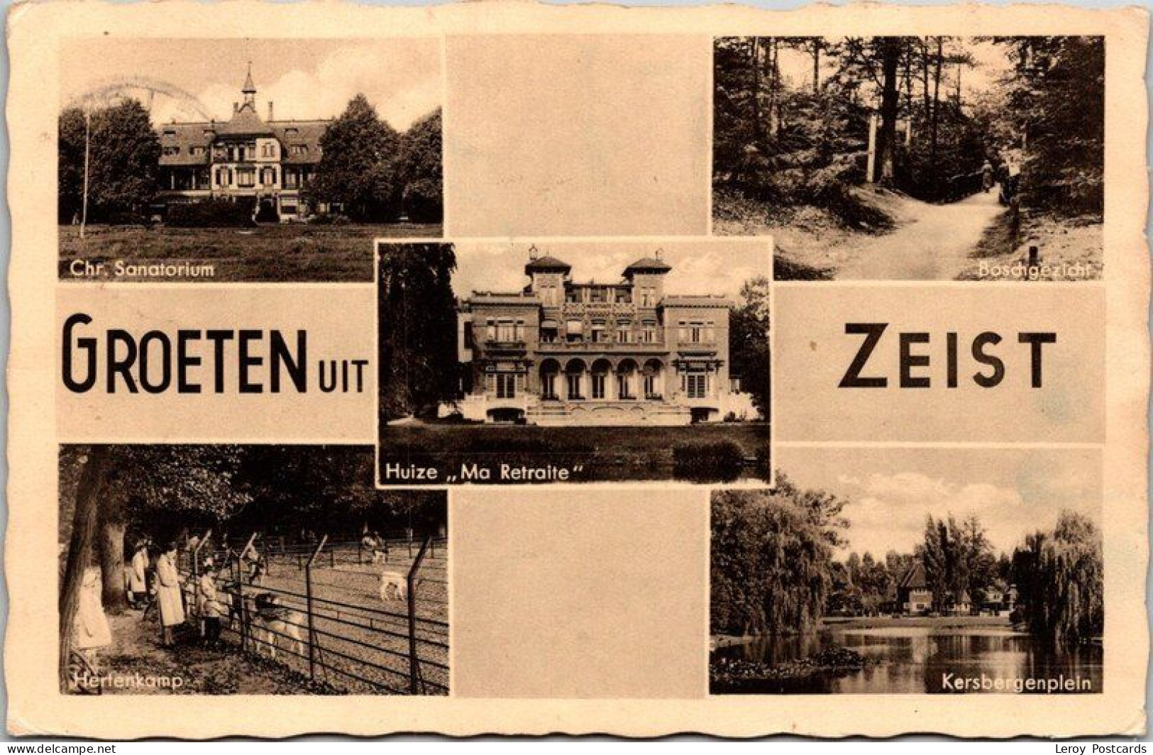 Groeten Uit Zeist, Hertenkamp 1942 (UT) - Zeist