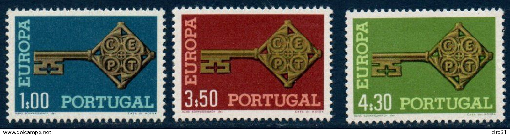 EUROPA 1968 PORTUGAL  ** MNH - 1968