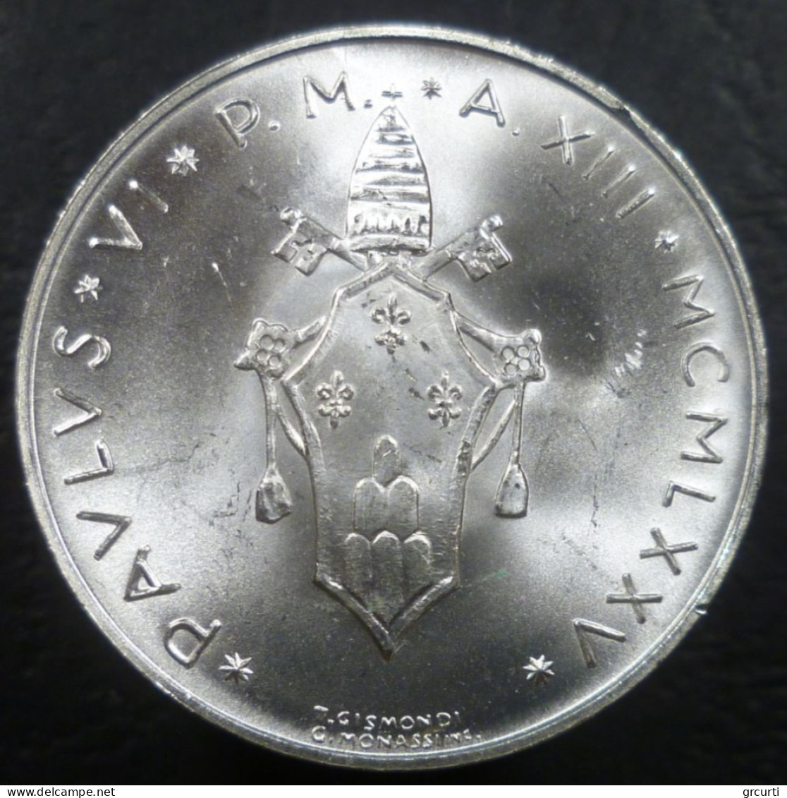 Vaticano - 500 Lire 1975 - Anno XIII - Gig. 288 - KM# 123 - Vatican