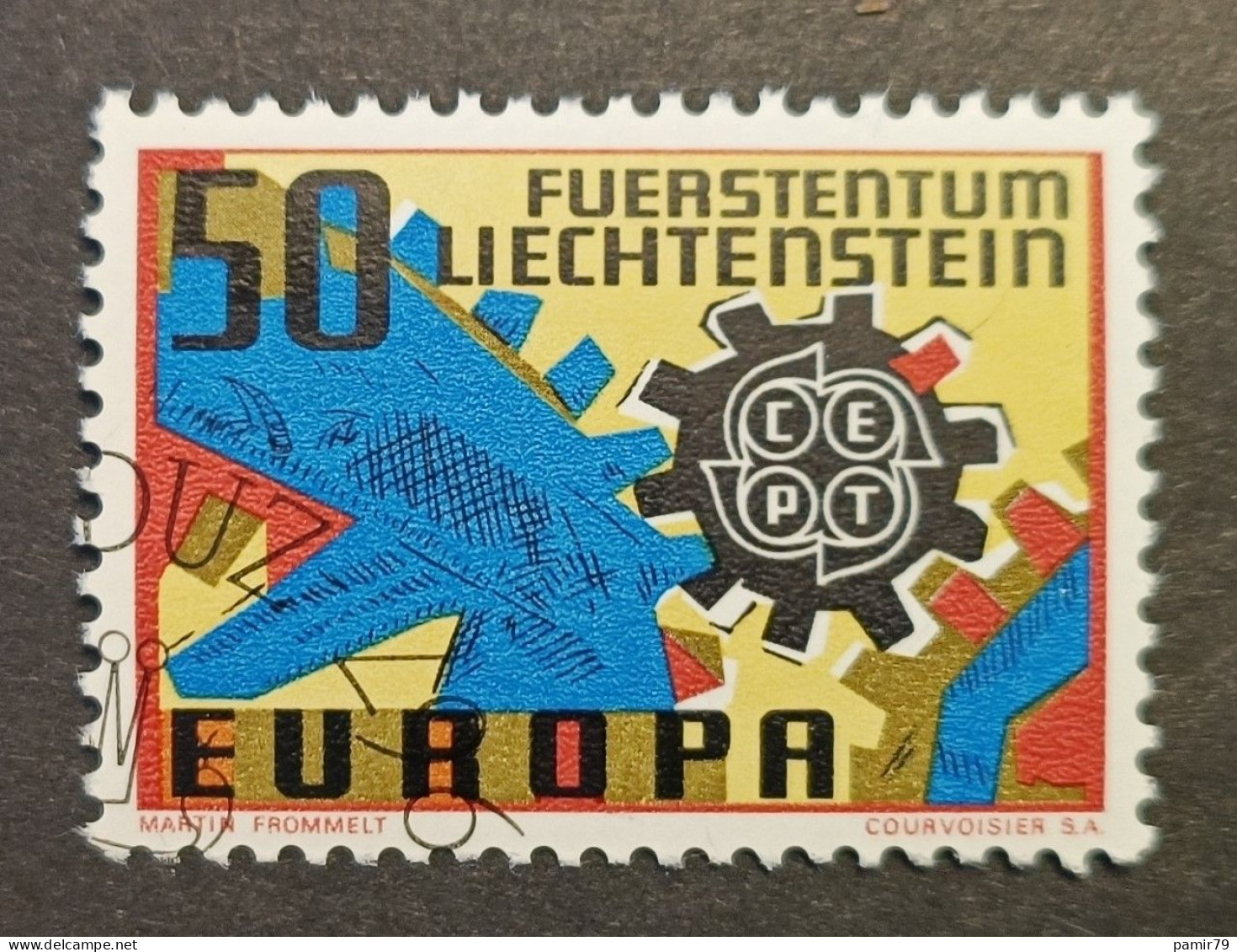 1967 Europamarke ET-Stempel - Oblitérés