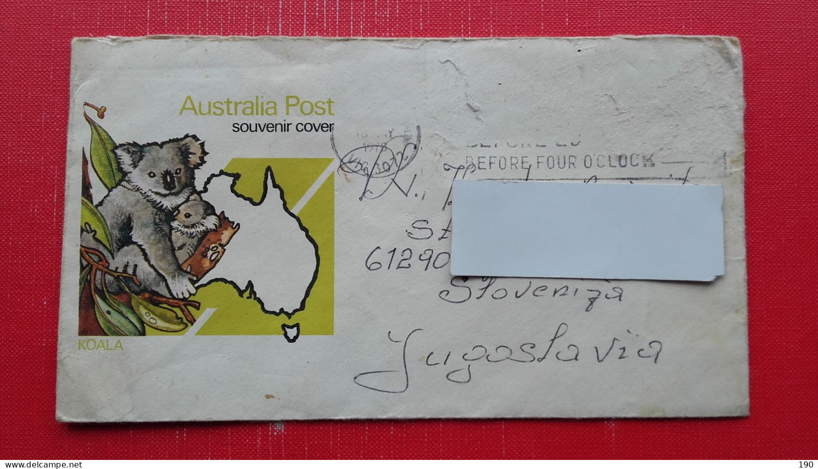 Australia Post Souvenir Cover.Koala - Lettres & Documents