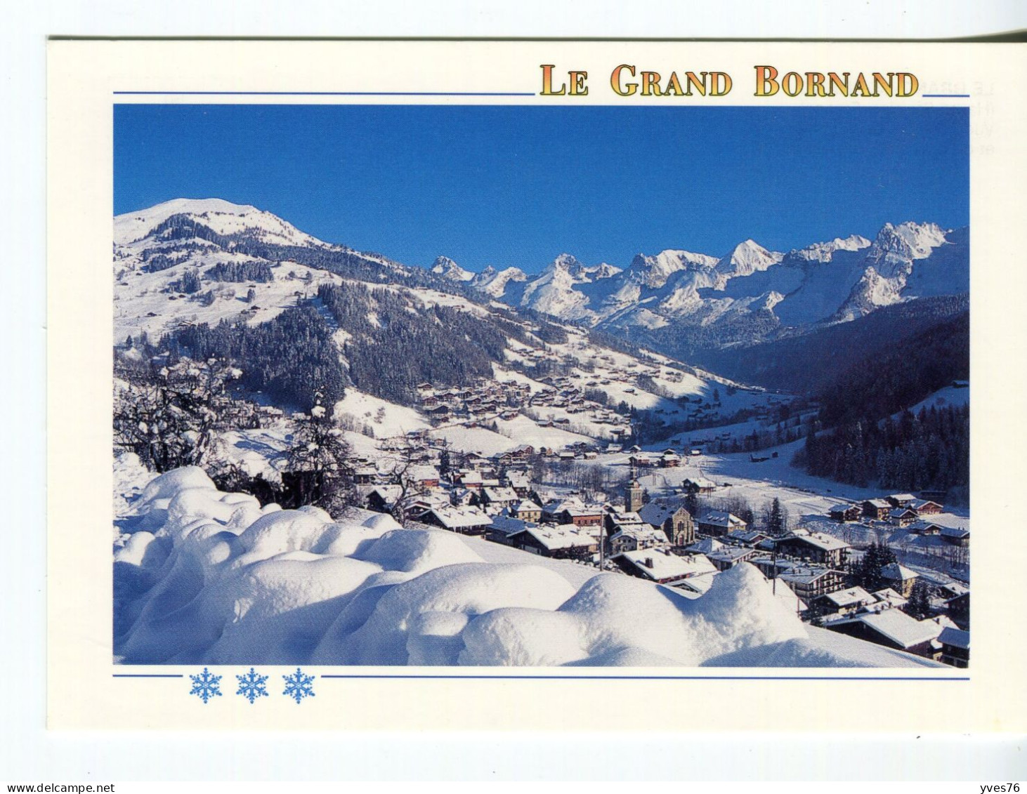 CPM LE GRAND BORNAND - Le Grand Bornand