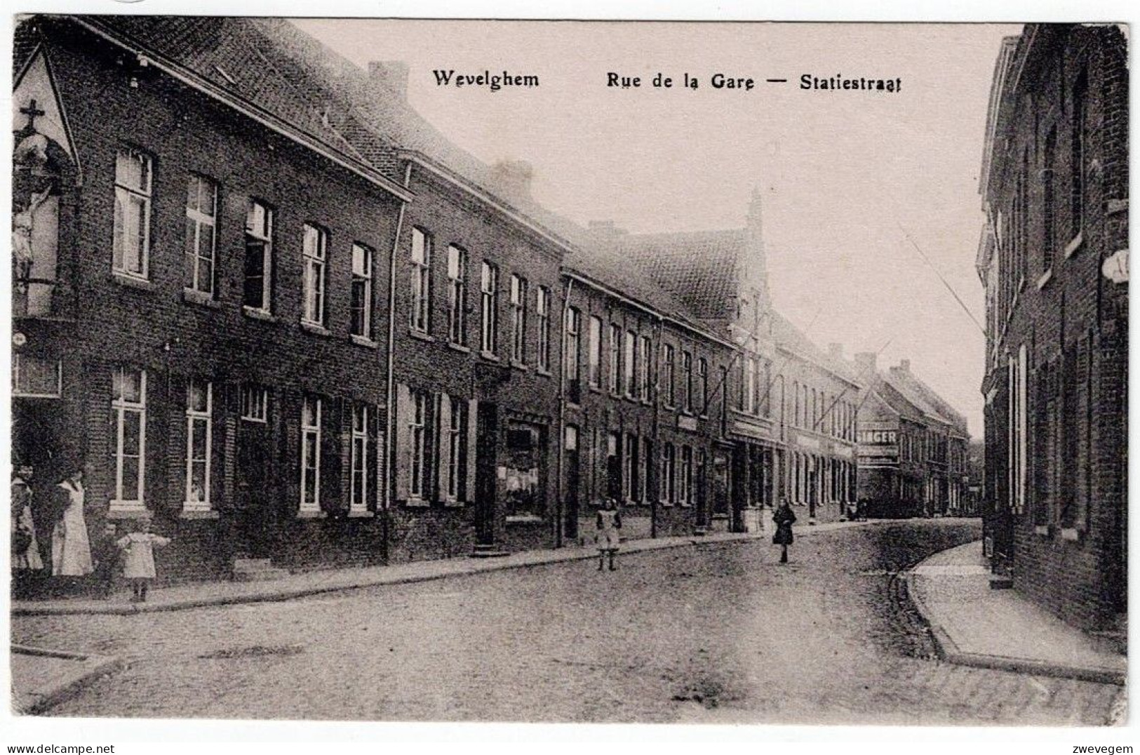 WEVELGHEM - Rue De La Gare - Statiestraat. - Wevelgem