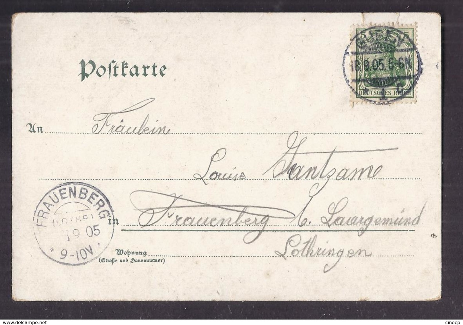 CPA ALLEMAGNE - GUBEN - Gruss Aus Guben - Très Jolie Vue Générale Avec Détails Des Maisons - CP Voyagée 1905 - Guben