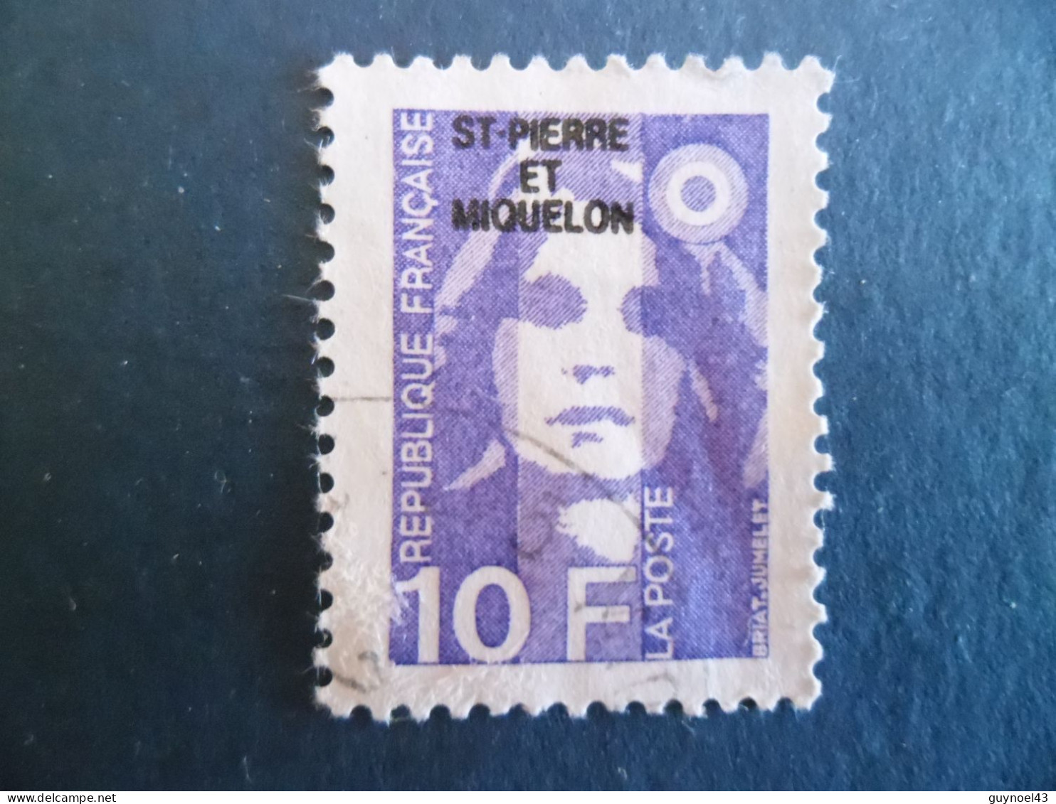 SPM 1990 Y/T 526 " Noël " Oblitéré Cote 2,00 - Used Stamps