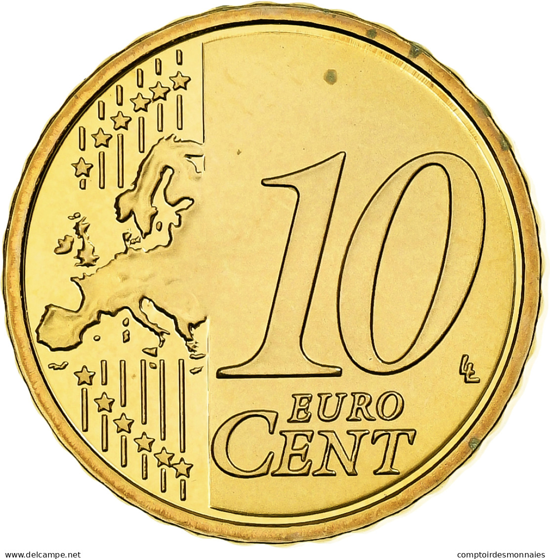 Cité Du Vatican, Benedict XVI, 10 Euro Cent, 2013, Rome, BE, Laiton, FDC - Vatican