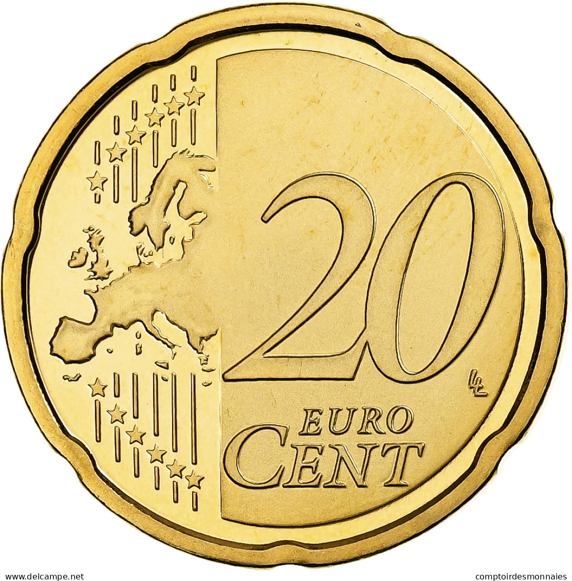 Cité Du Vatican, Benedict XVI, 20 Euro Cent, BE, 2013, Rome, Laiton, FDC - Vatikan