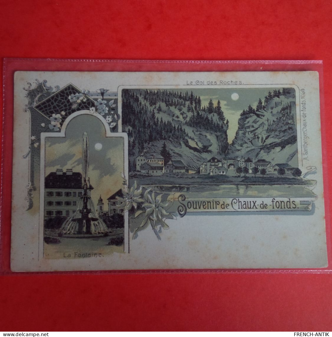 SOUVENIR DE CHAUX DE FONDS - La Chaux-de-Fonds