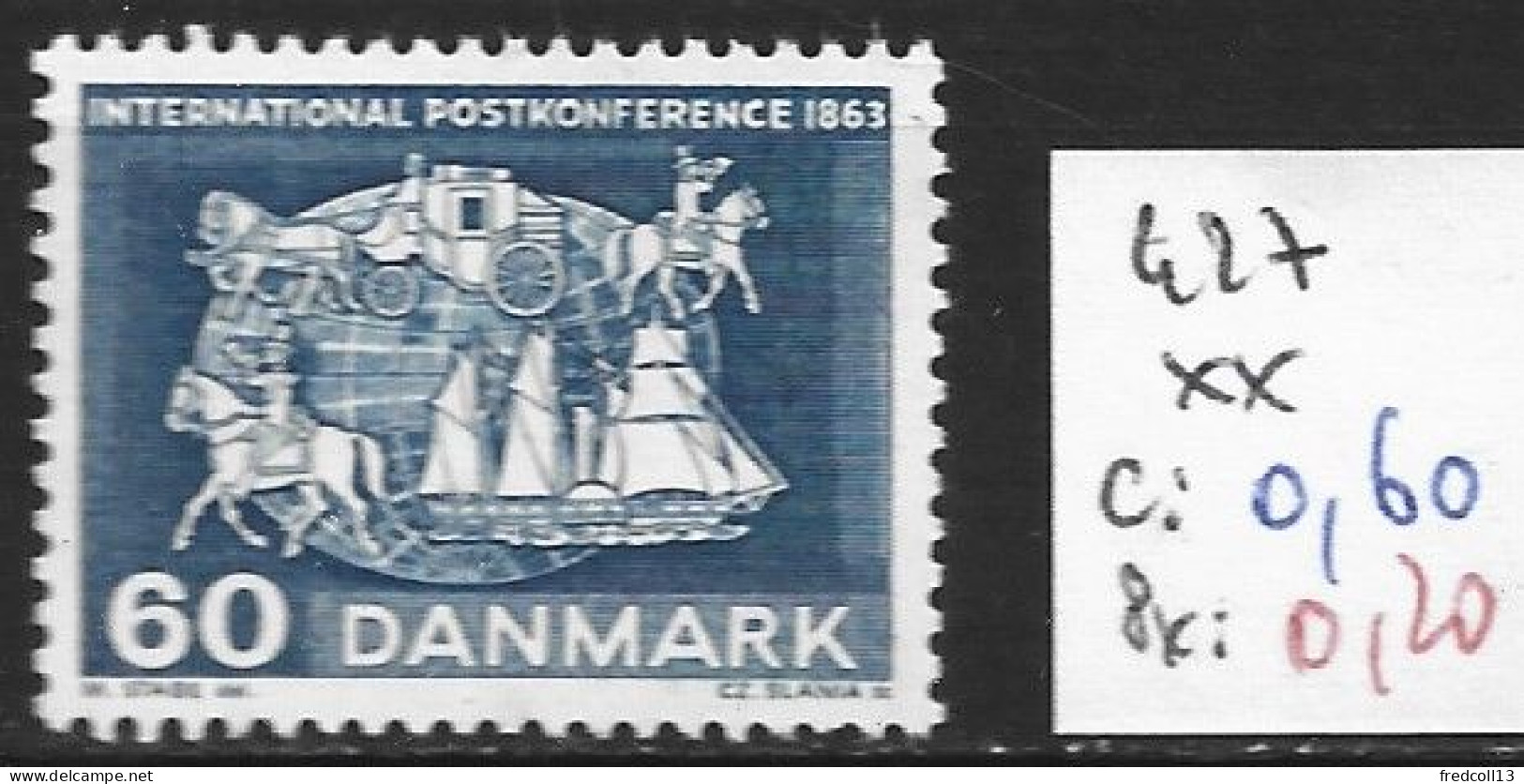 DANEMARK 427 ** Côte 0.60 € - Nuevos