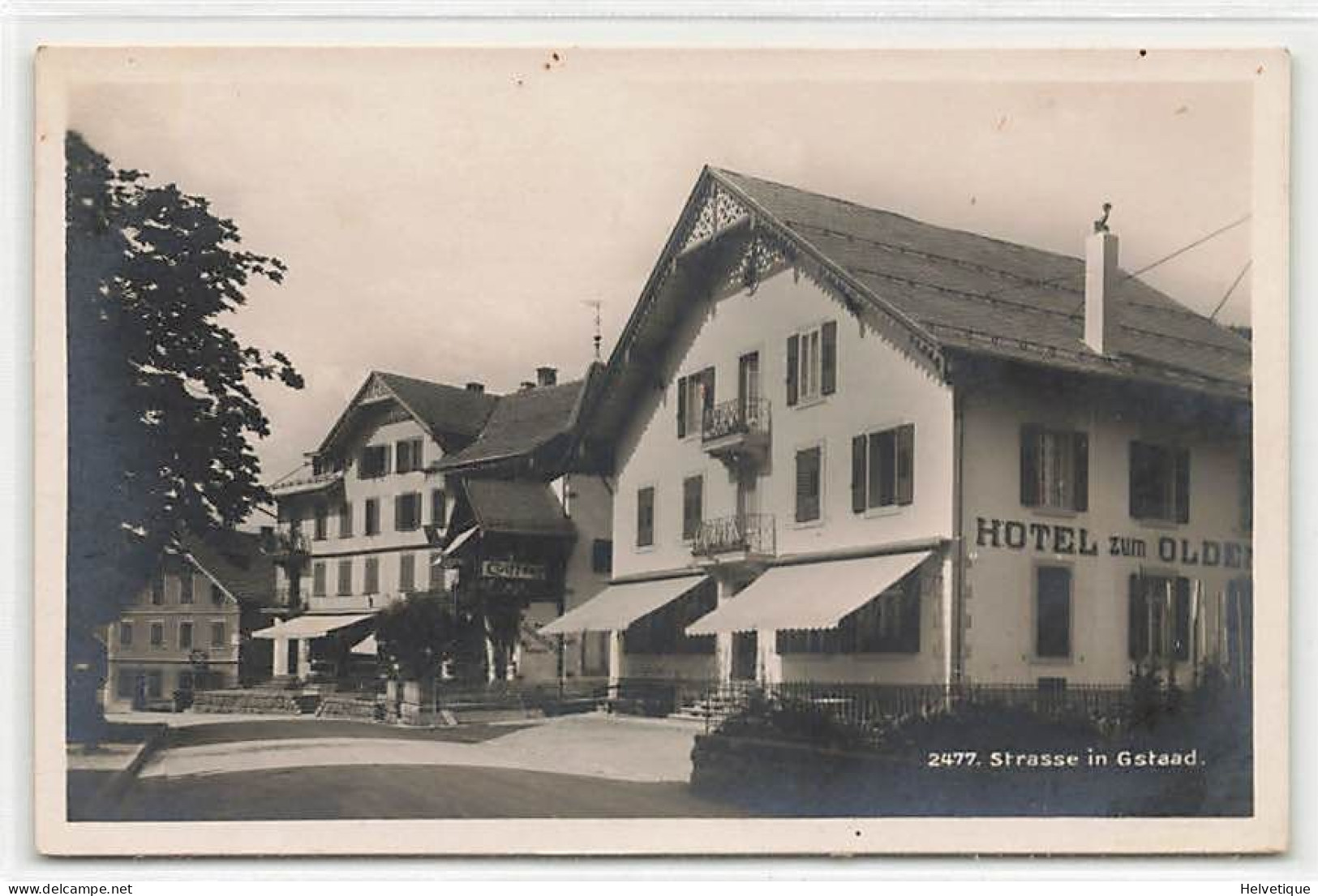 Strasse In Gstaad Hôtel Olden - Gstaad