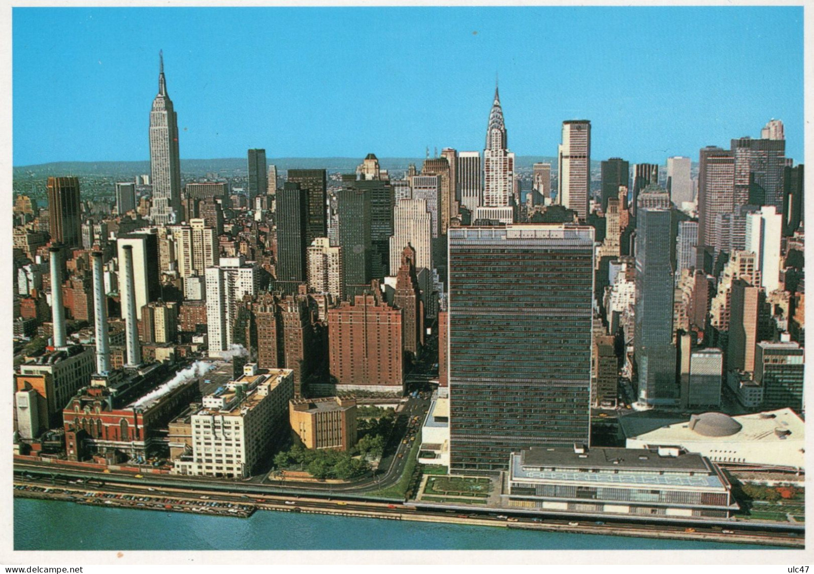 - NEW YORK CITY - UNITED NATIONS - Scan Verso - - Empire State Building