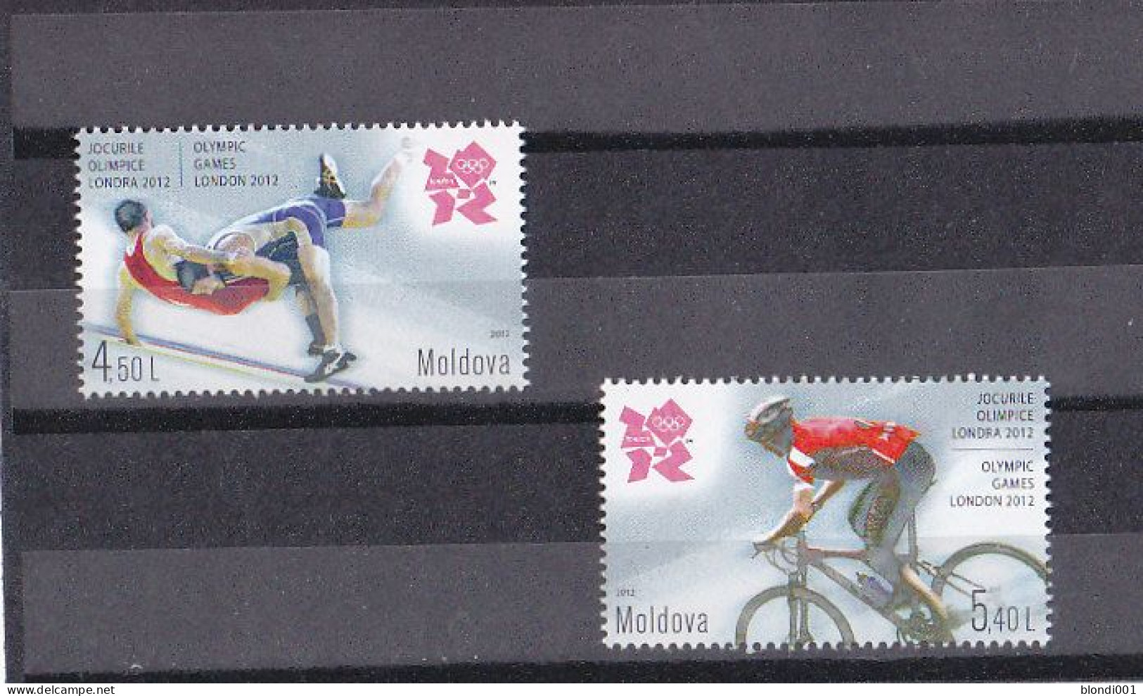 Olympics 2012 - Cycling - MOLDOVA - Set  MNH - Summer 2012: London