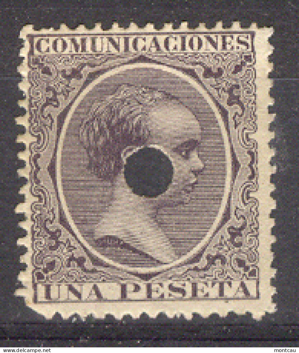 Spain 1889-99. Telegrafos C/ Perforacion Ed 226 - Telegrafi