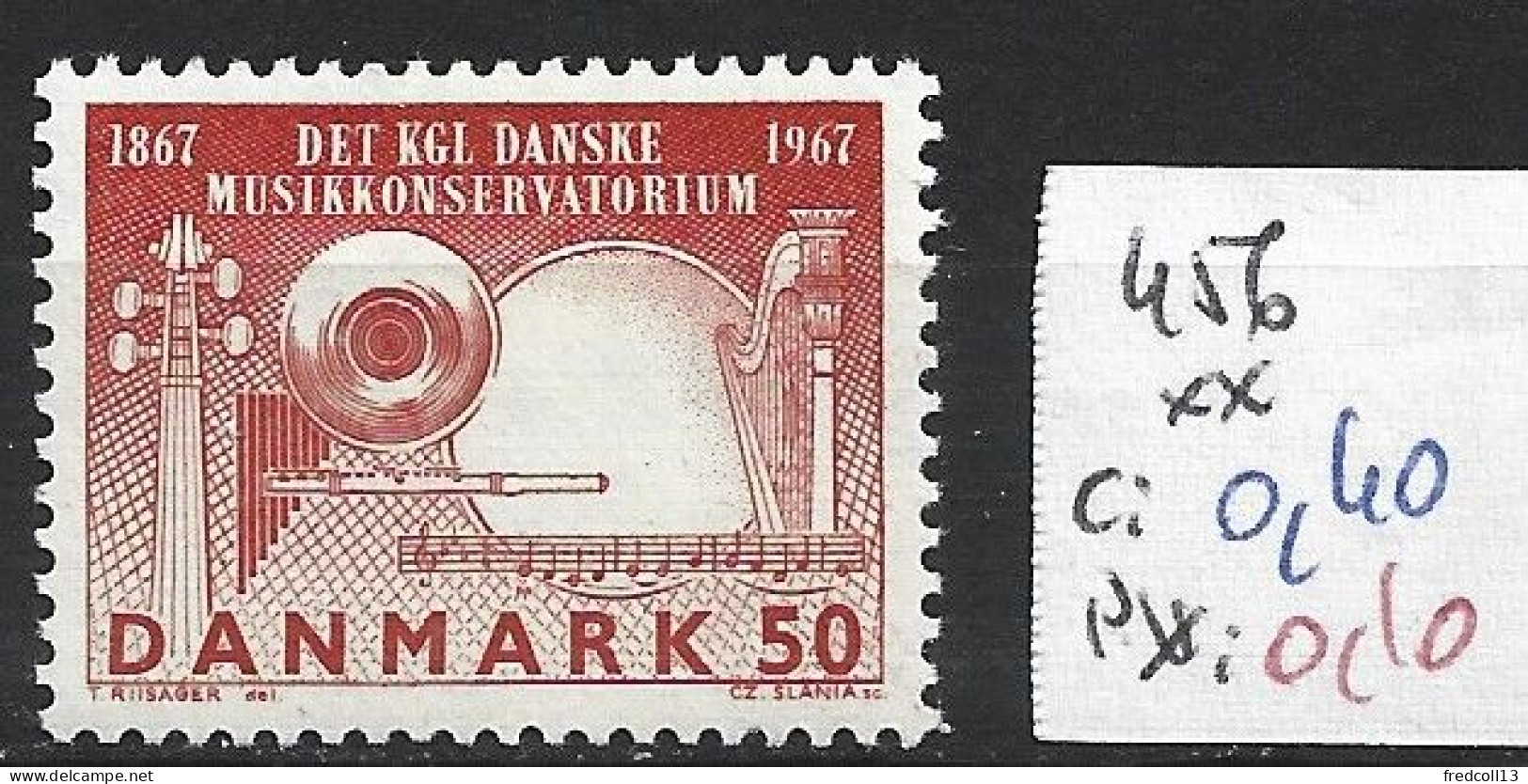DANEMARK 456 ** Côte 0.40 € - Unused Stamps