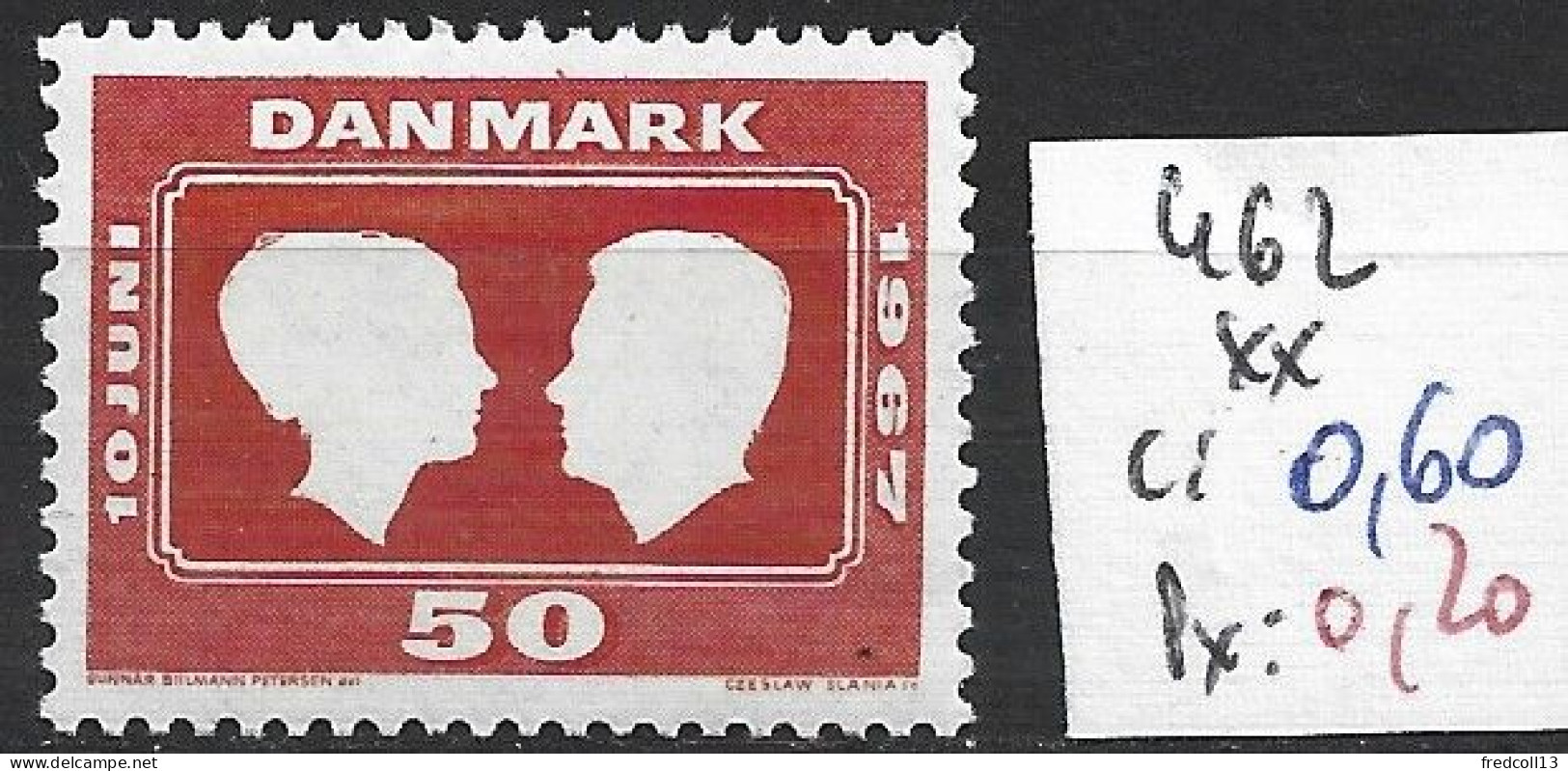 DANEMARK 462 ** Côte 0.60 € - Unused Stamps