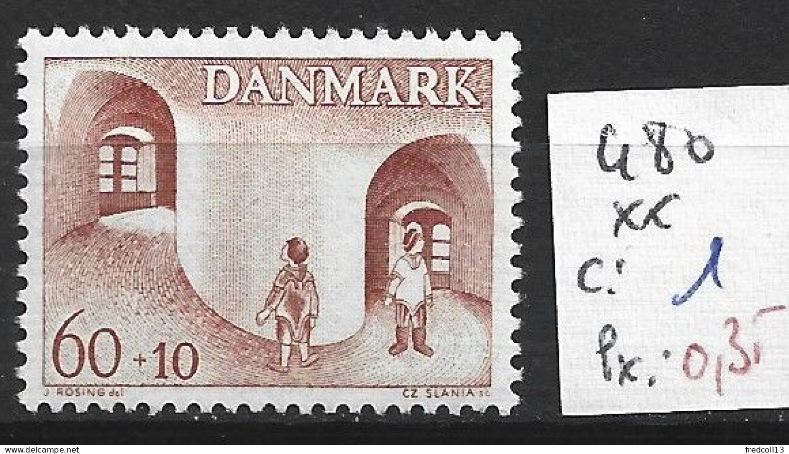 DANEMARK 480 ** Côte 1 € - Neufs