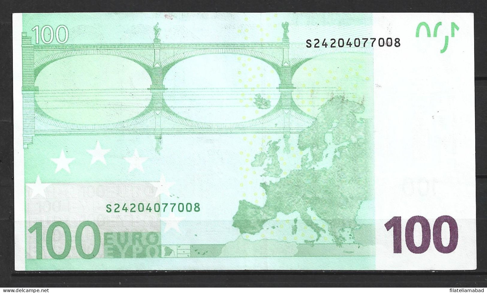 BILLETE DE 100,00 EUROS EN PERFECTO ESTADO PRACTICAMENTE PLANCHA (c.b) - 100 Euro