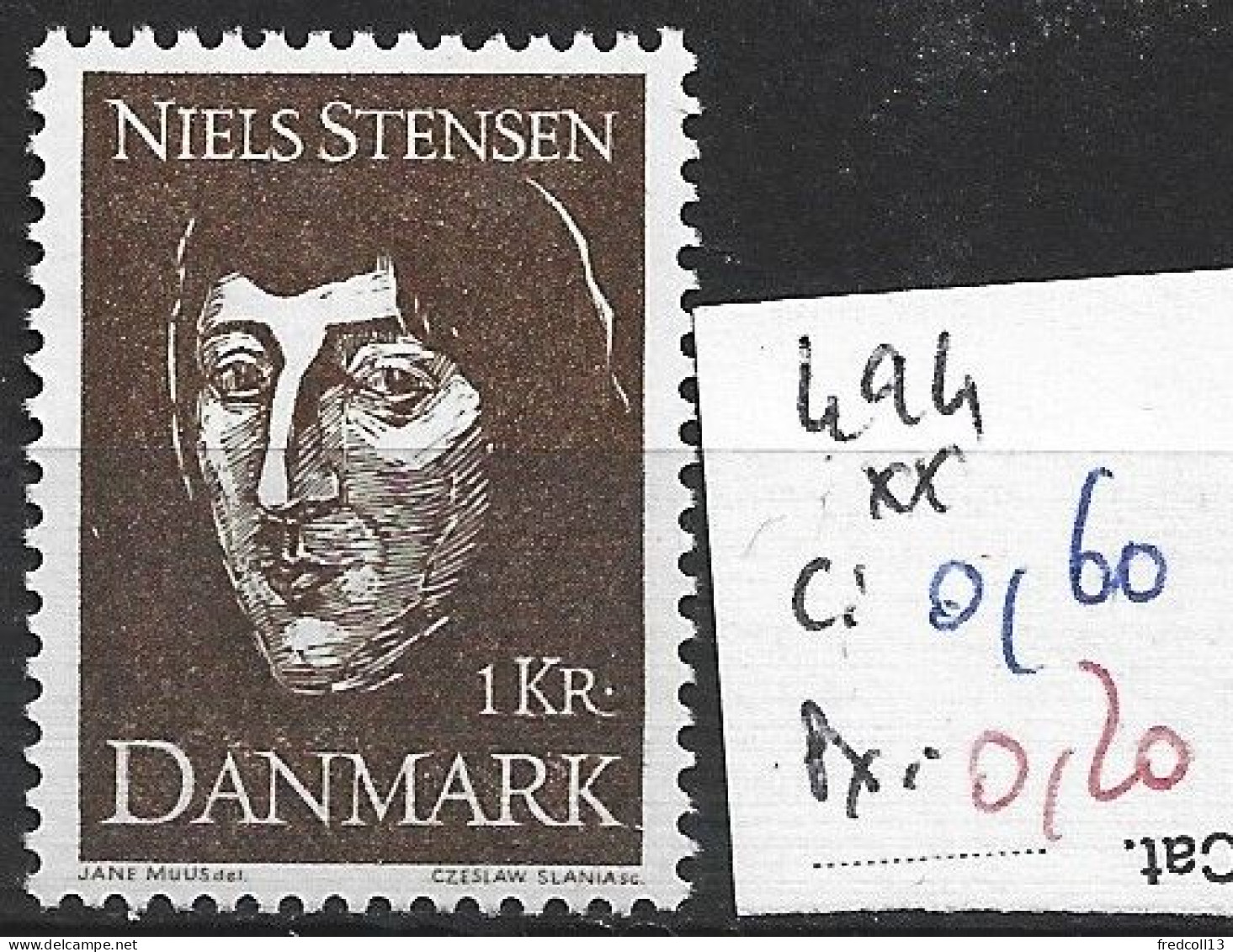 DANEMARK 494 ** Côte 0.60 € - Neufs