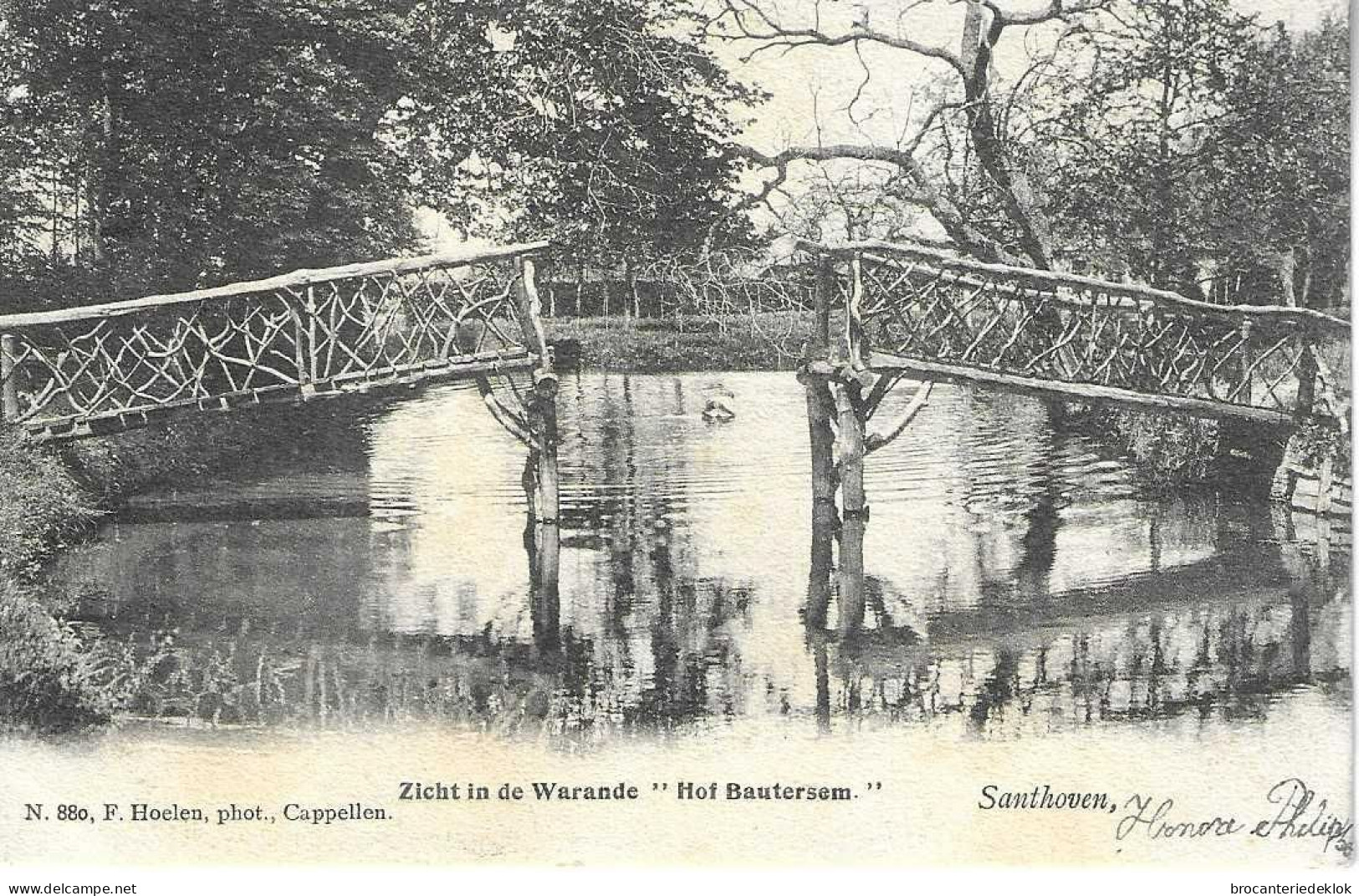 ZANDHOVEN: Zicht In De Warande 'hof Bautersem' - Zandhoven