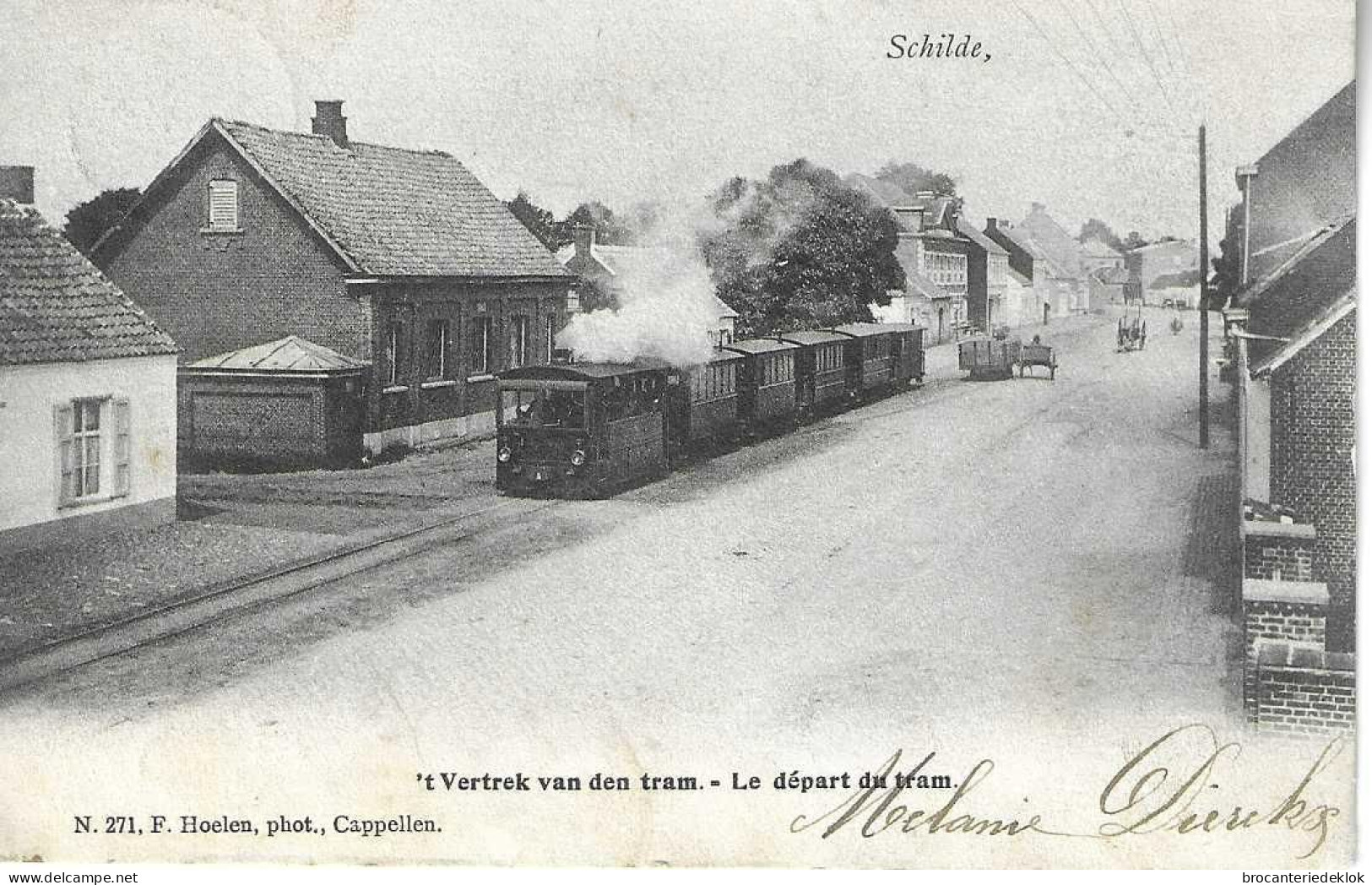 SCHILDE: 't Vertrek Van Den Tram - Schilde