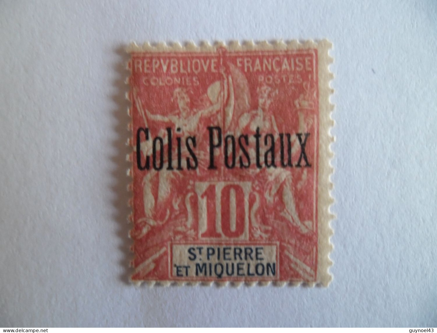 SPM 1901 Y/T C2 " Colis Postaux " Neuf** - Trace Charnière - Cote 45,00 - Neufs