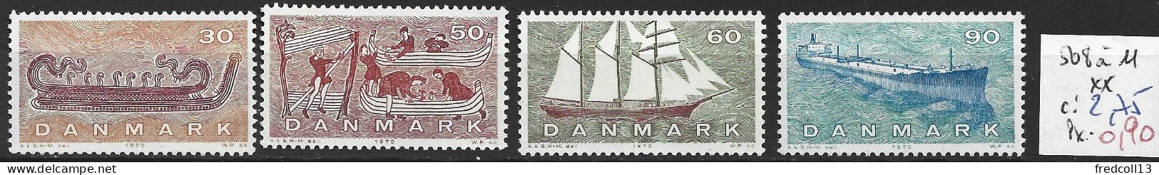 DANEMARK 508 à 11 ** Côte 2.75 € - Unused Stamps