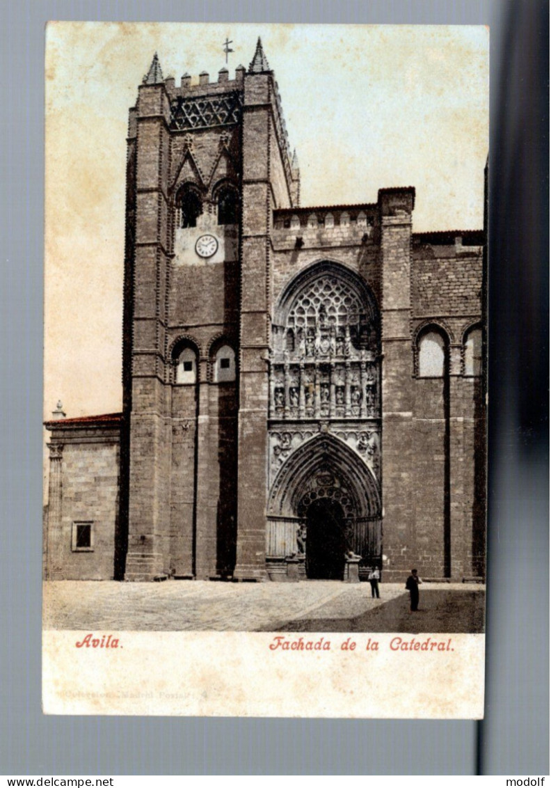 CPA - Espagne - Avila - Fachada De La Catedral - NC - Ávila