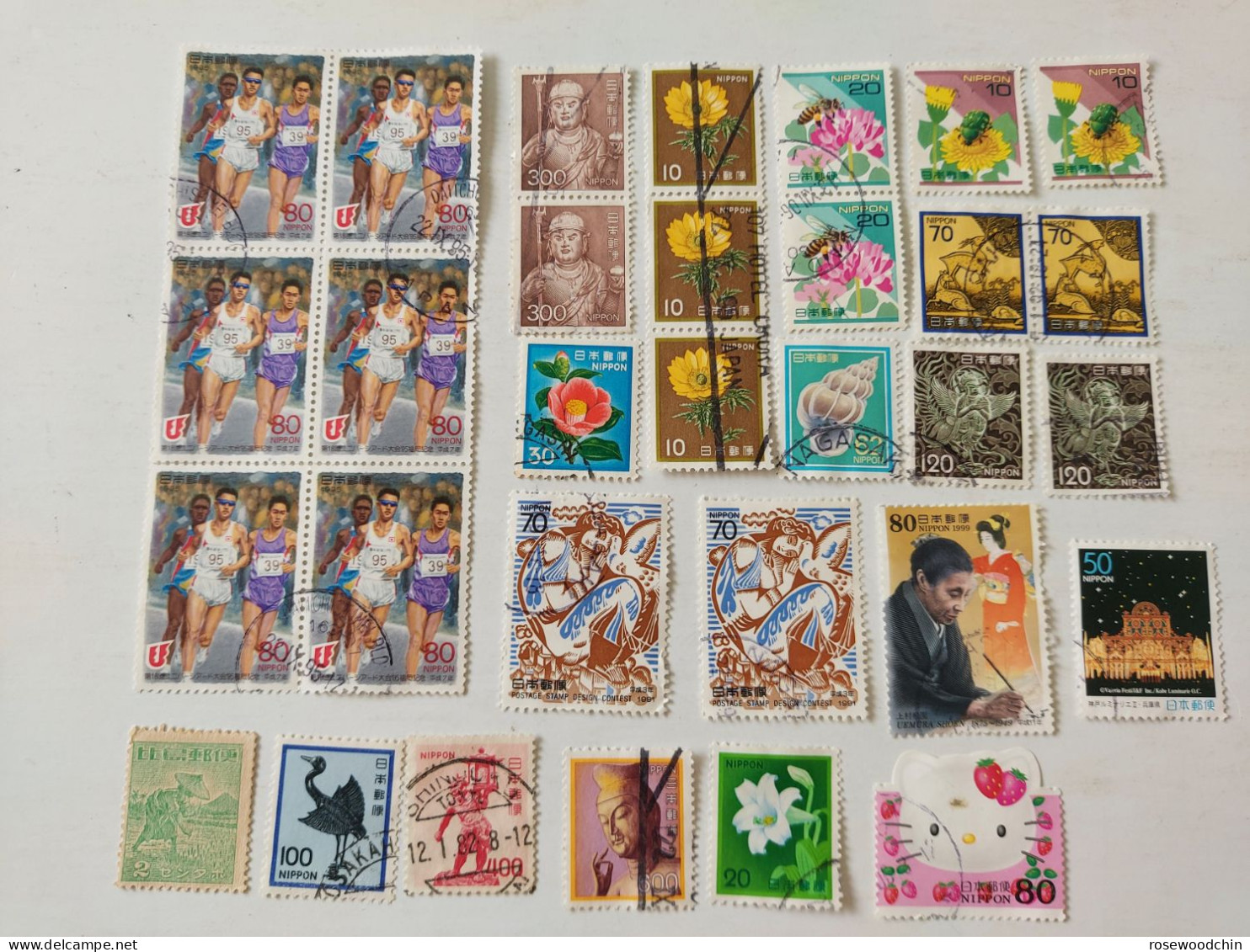 Lot Of Approx. 30vs Japan Mixed Used Stamp (S-184) Good Postmarks - Verzamelingen & Reeksen