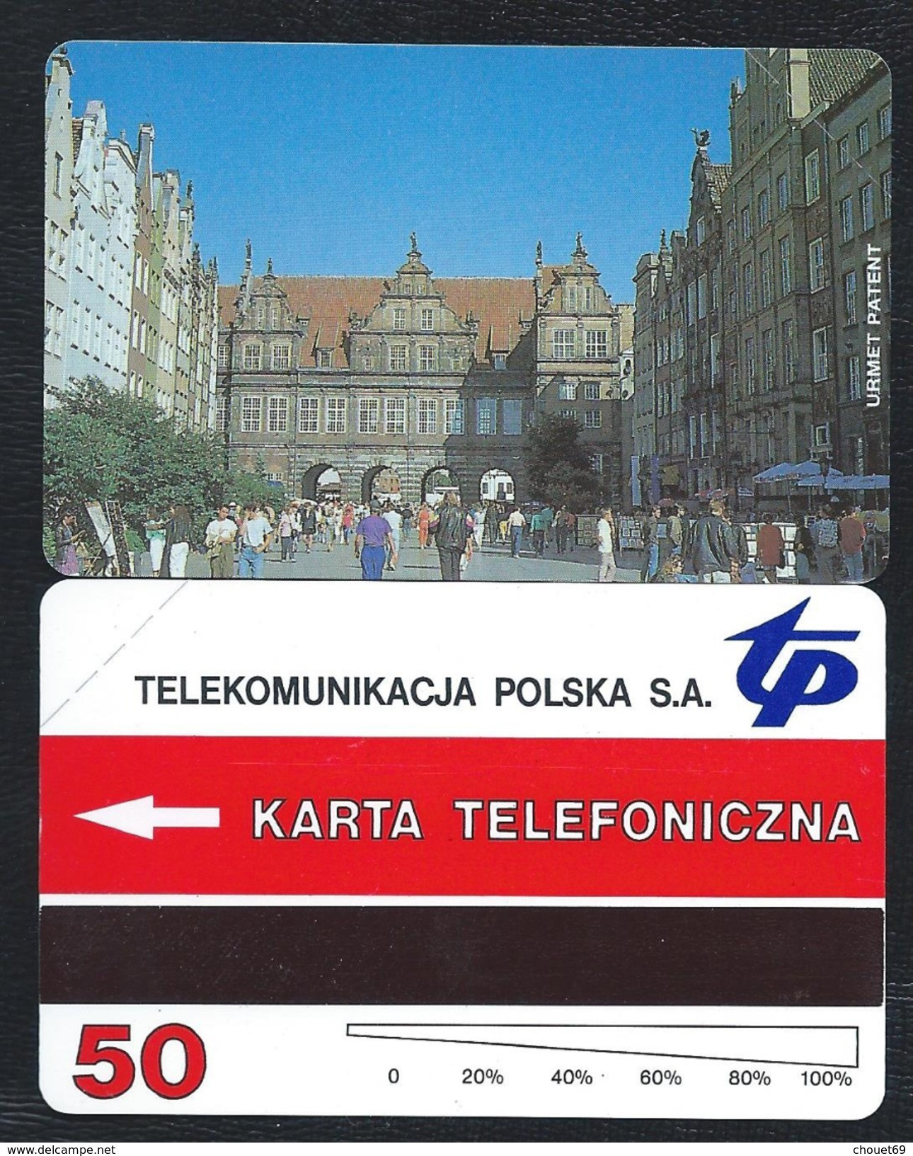 POLAND 22 - 50u Gdansk Dlugi Targ MINT URMET NEUVE POLOGNE (BB1216 - Polen
