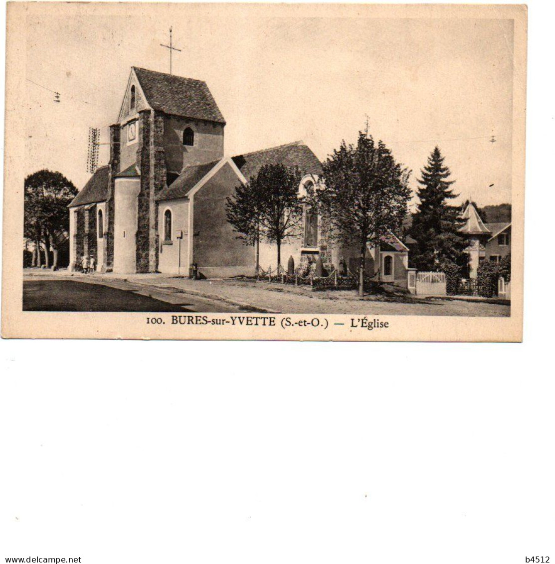 91 BURES Sur YVETTE 1939 L'eglise - Bures Sur Yvette