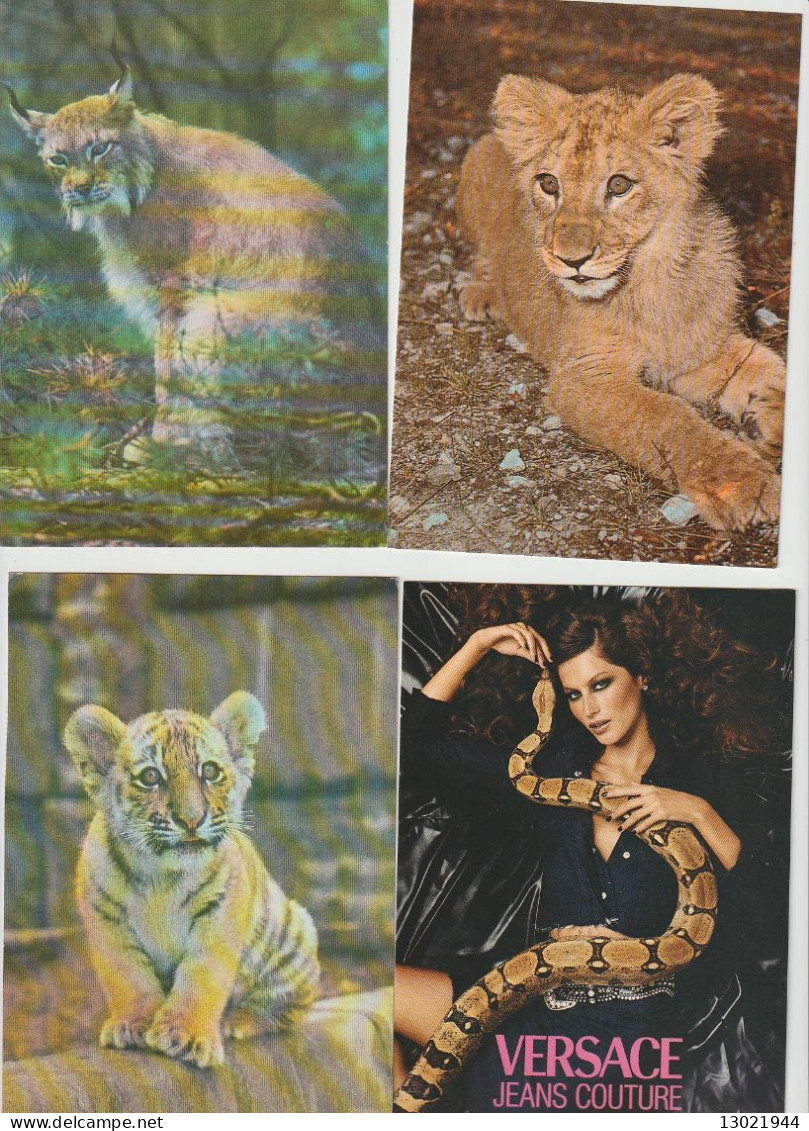 VENDO AL MAGGIORE OFFERENTE 92  CARTOLINE CON VARI ANIMALI.POSSIBILE VENDITA PARZIALE. - Colecciones Y Lotes