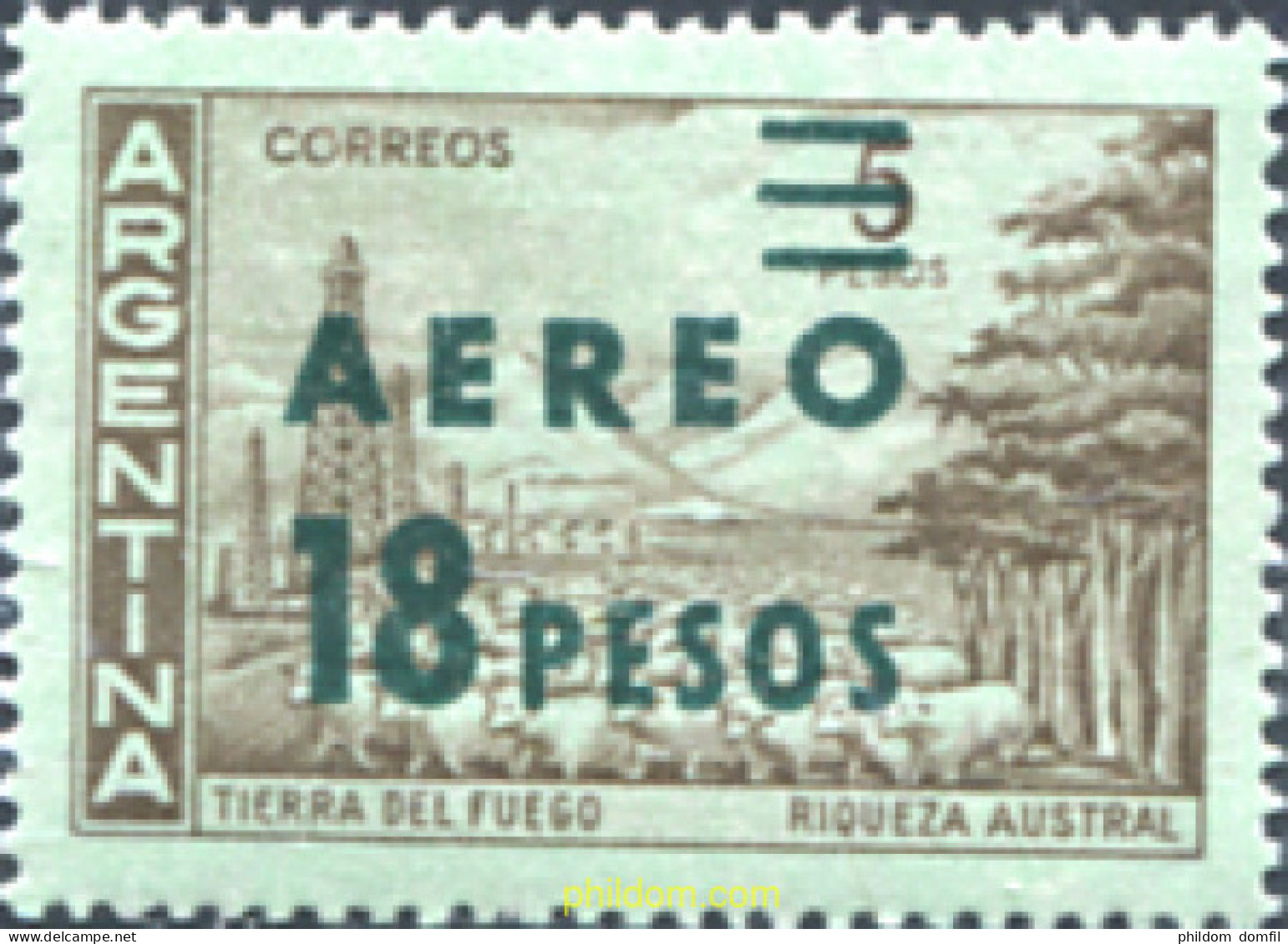 719916 MNH ARGENTINA 1962  - Ongebruikt