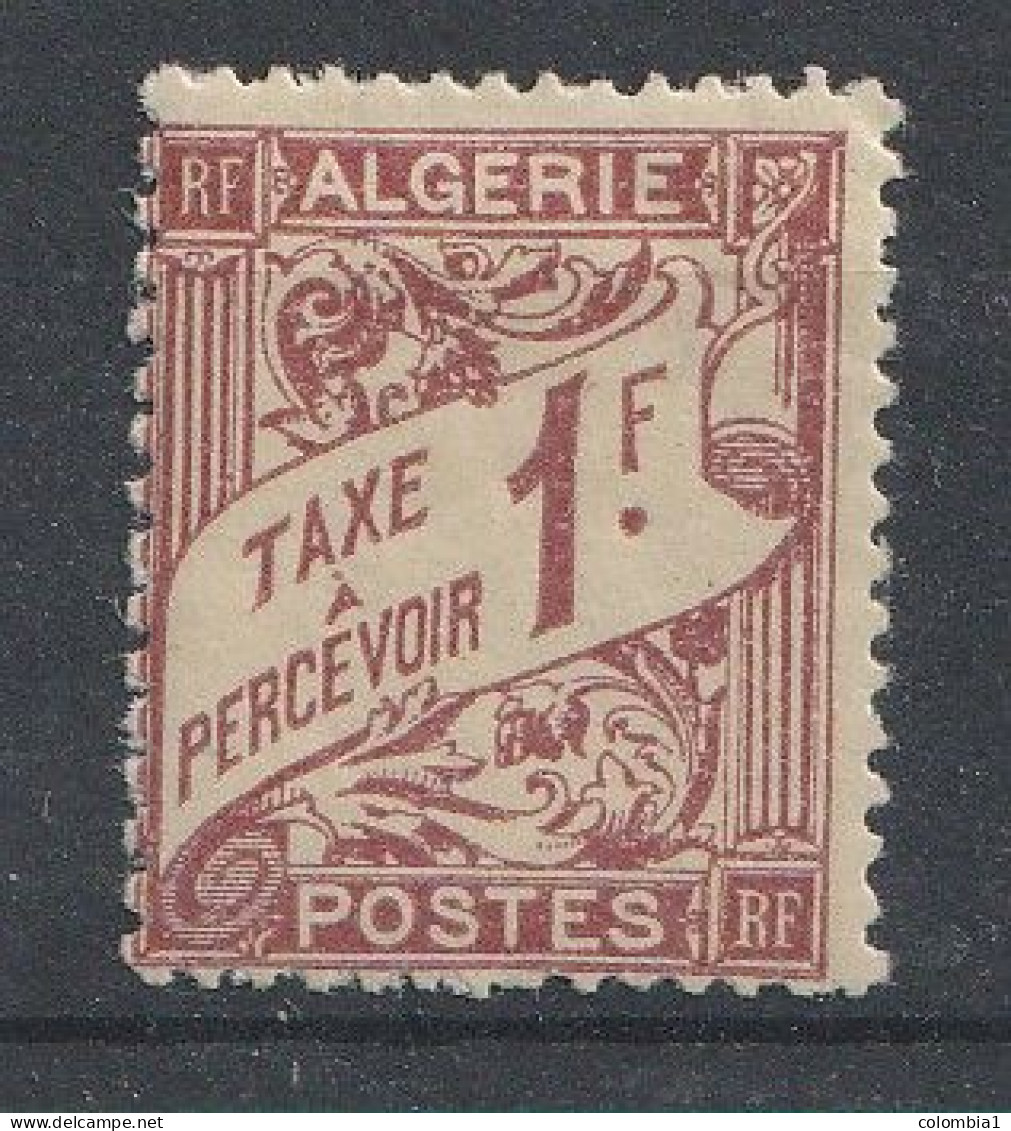 ALGERIE YT TAXE 9 Neuf - Timbres-taxe