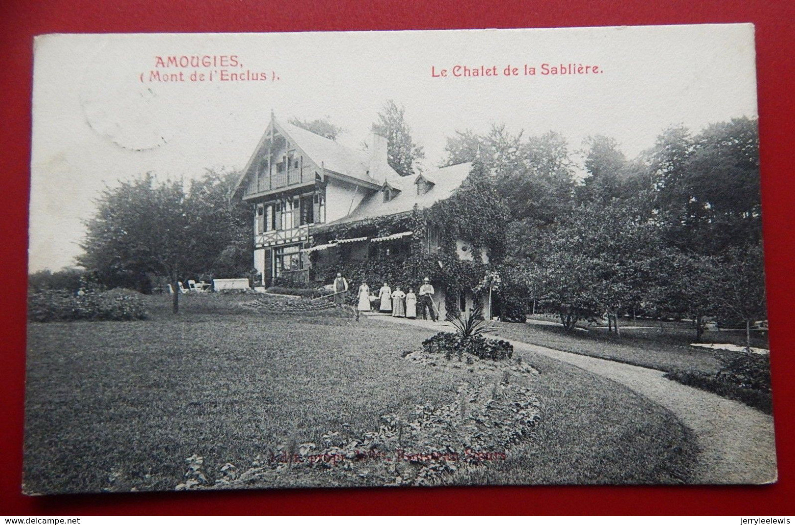 MONT DE L' ENCLUS   -  Le Chalet De La Sablière  -  1907 - Kluisbergen