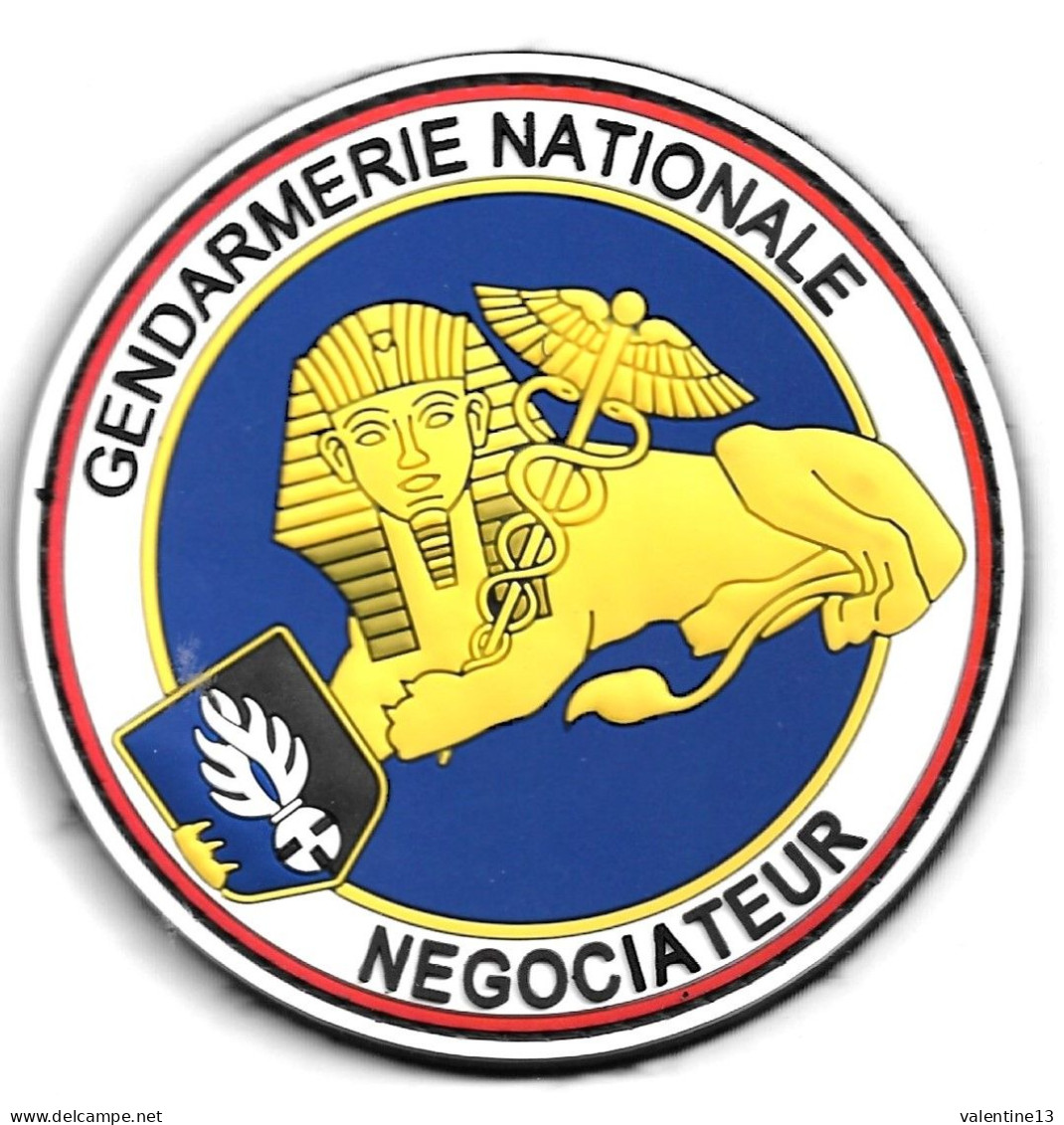 Ecusson PVC GENDARMERIE NATIONALE NEGOCIATEUR - Polizei