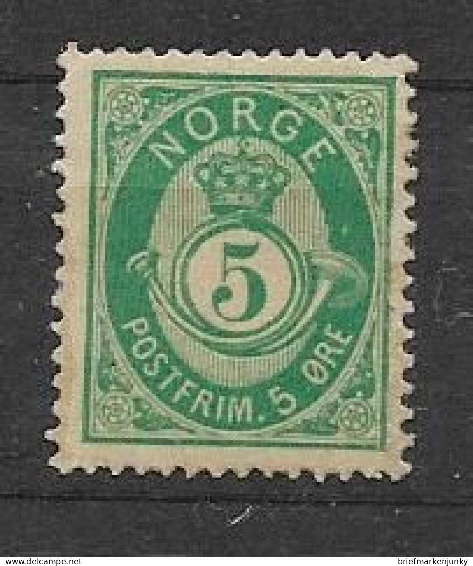 Norwegen Mi.Nr. 44c Ungebraucht * ( Mit Falz ) - Neufs