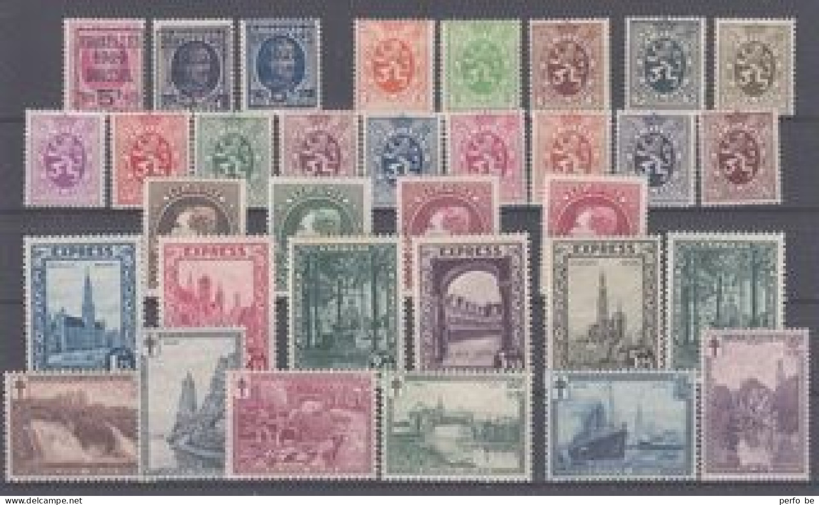 1929 Volledig Jaar POSTFRIS - Jahressätze