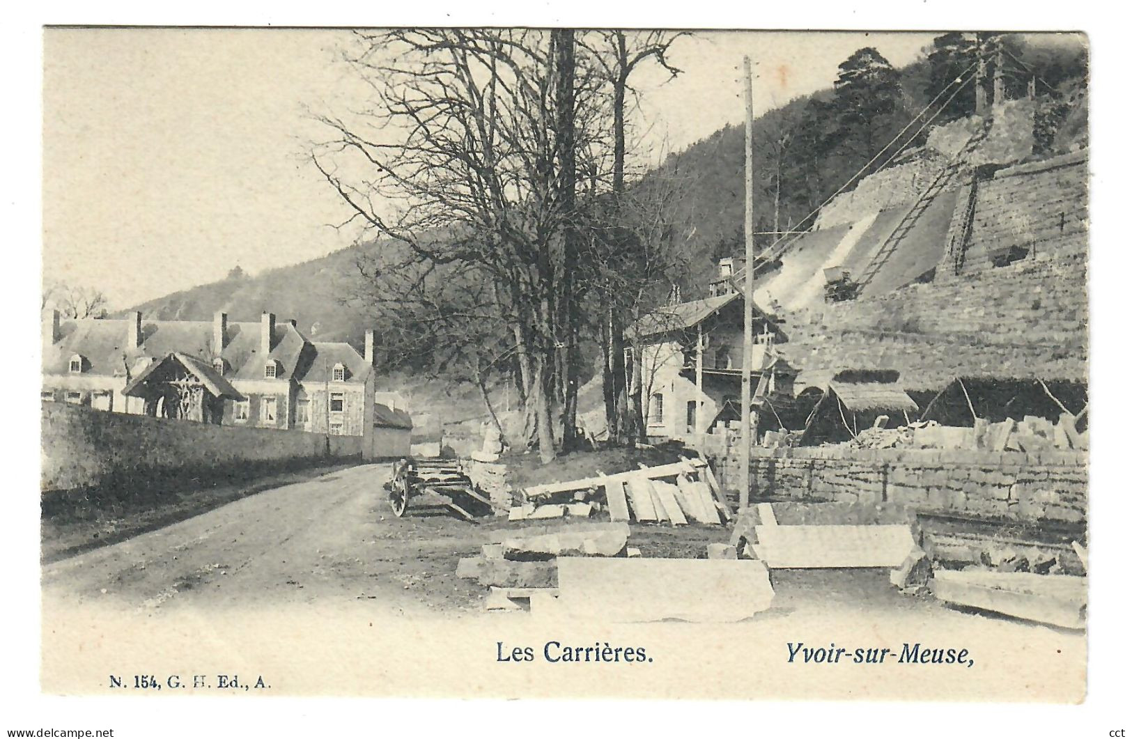 Yvoir-sur-Meuse   Les Carrières   Edit Hermans N° 154 - Yvoir