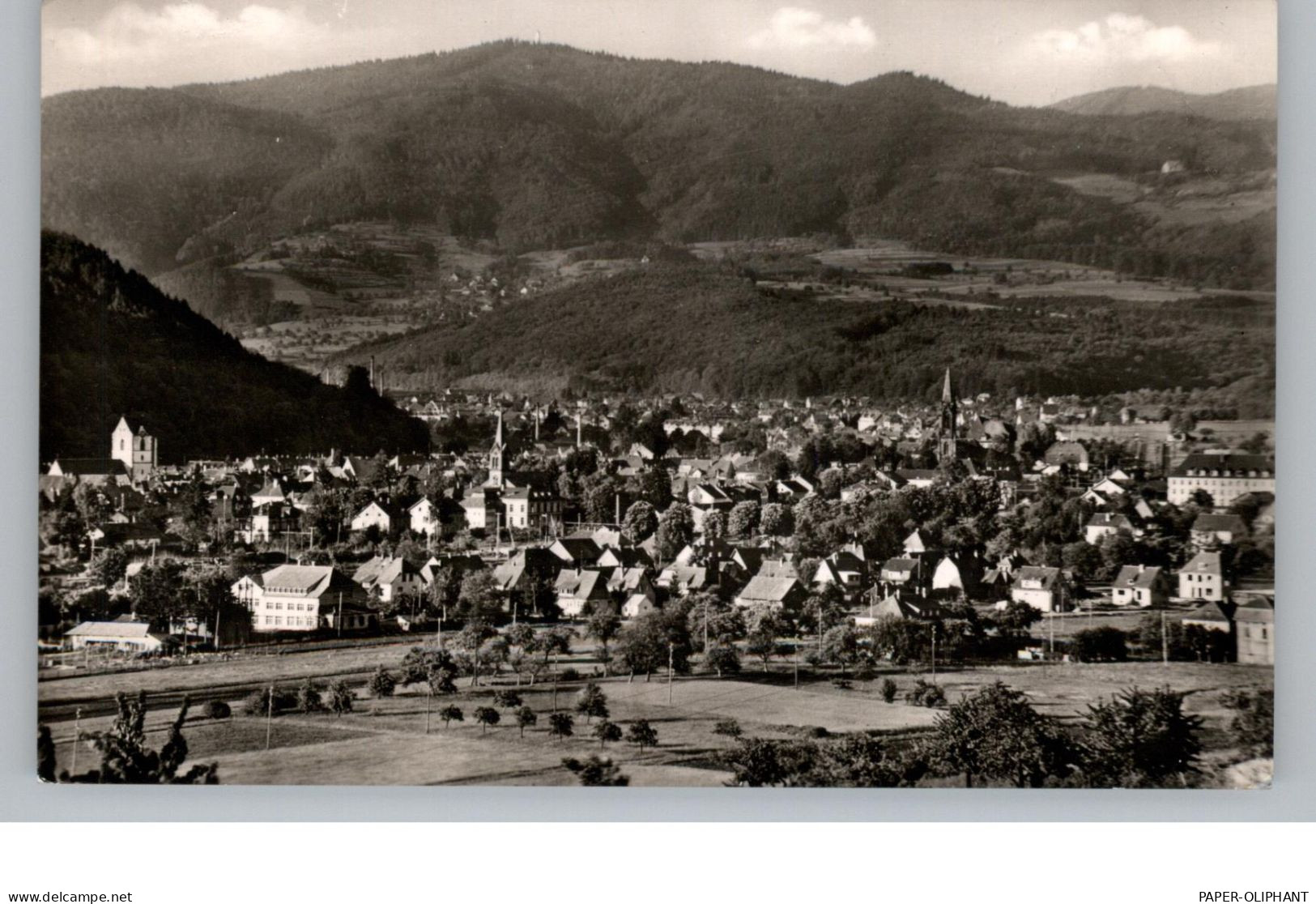 7860 SCHOPFHEIM, Blick über Den Ort - Schopfheim