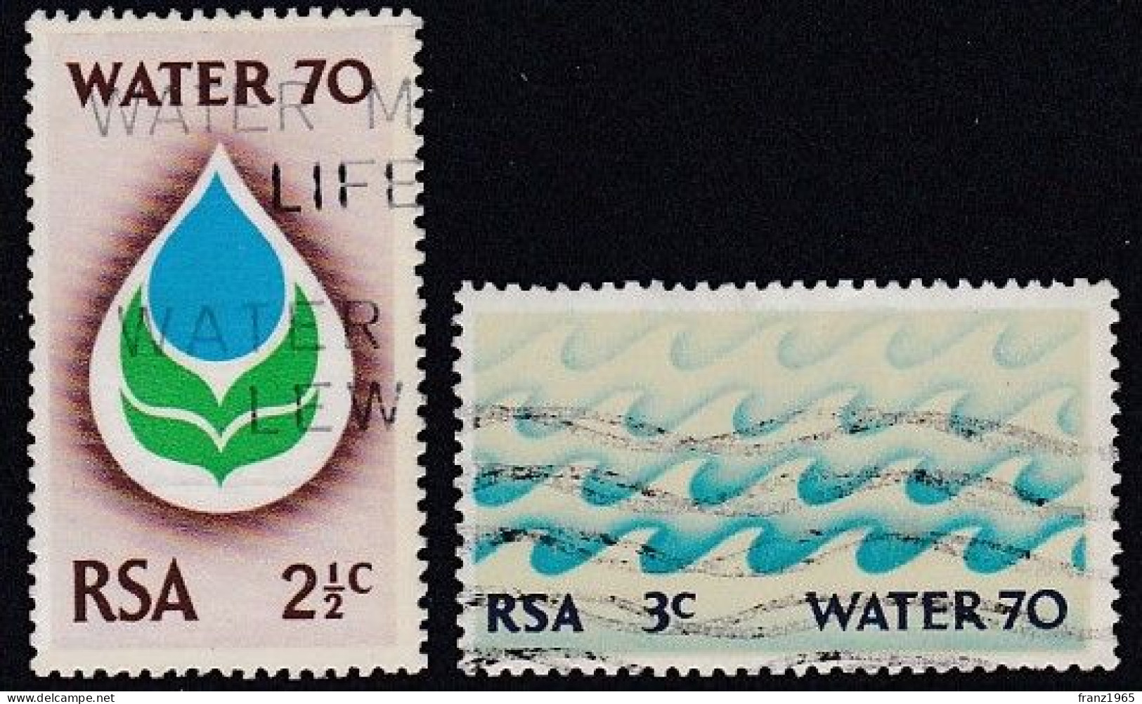 Water 70 - 1970 - Used Stamps