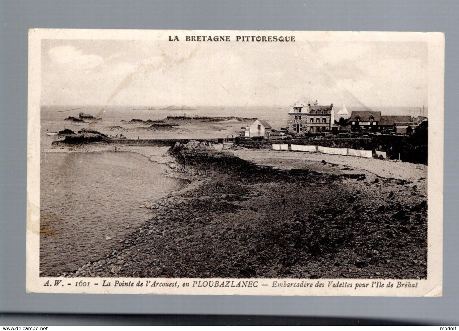 CPA - 22 - Ploubazlanec - La Pointe De L'Arcouest - Embarcadère Des Vedettes Pour L'Ile De Bréhat - C - Ploubazlanec