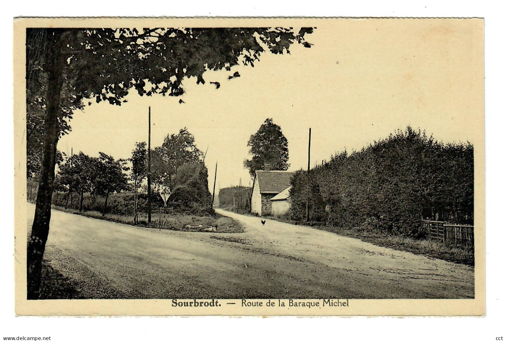 Sourbrodt  Robertville  Weismes  Route De La Baraque Michel - Weismes