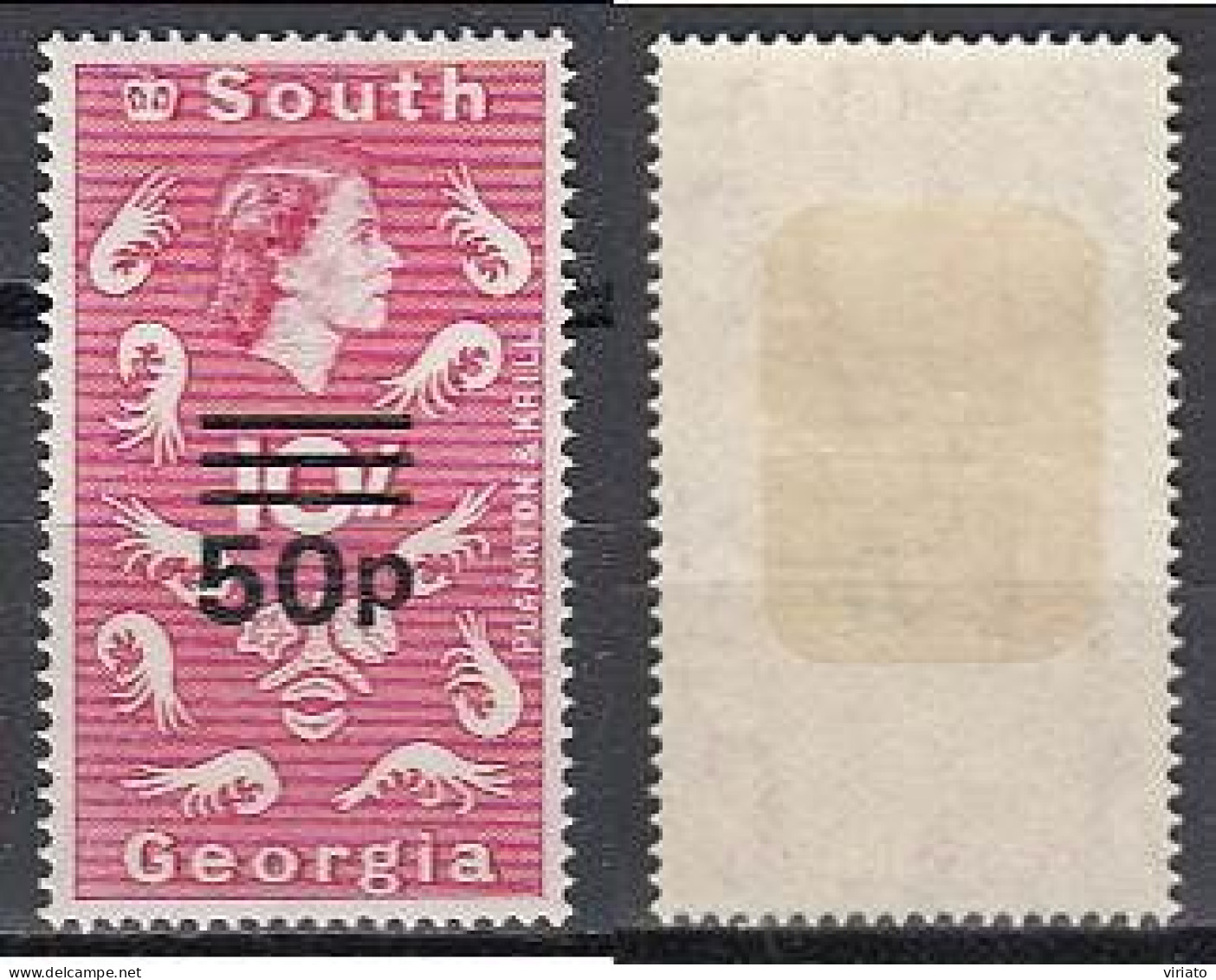 South Georgia 1971 (MH) (Mi 38Iv) - Plankton & Krill - Crostacei