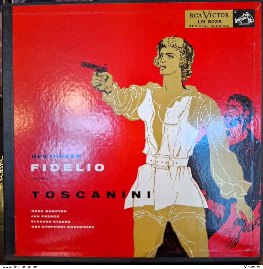 Beethoven, Toscanini - Fidelio (coffret 2 LP's + Booklet) - Opéra & Opérette